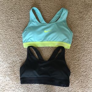 2 Padded Nike Sports Bras!